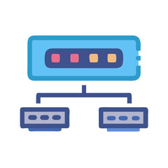  Stylish KVM Switch Icon for Management