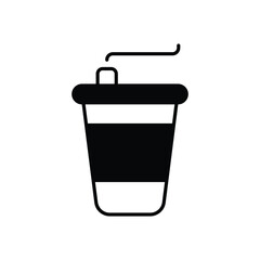 Coffee vector icon stock illustration