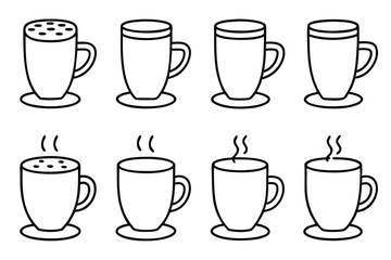 Soda Line Art Simple Design for Creative Illustration and Artwork  