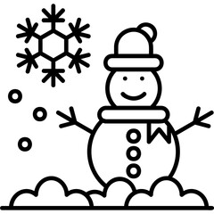 Snowman icon