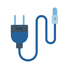 Fototapeta premium Stylish Power Cord Icon