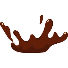 Melted Chocolate Splash