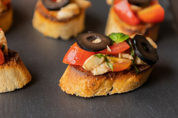  delicious Italian party appetizer featuring caprese crostini