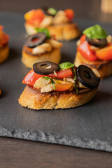  delicious Italian party appetizer featuring caprese crostini
