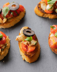  delicious Italian party appetizer featuring caprese crostini