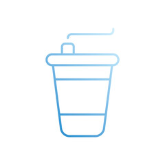 Coffee vector icon stock illustration