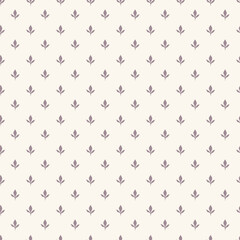 Sweet pastel purple cream seamless pattern background