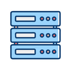  Server Blade Icon for Data Management