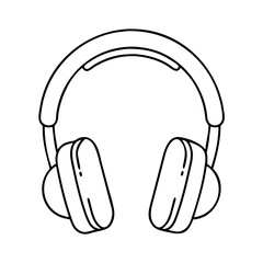 headphones icon, headphones vector illustration-simple illustration of headphones, perfect for headphones logos and icons