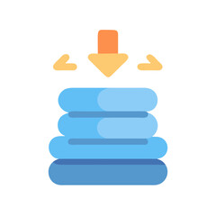Obraz premium Stack Overflow Technology Icon
