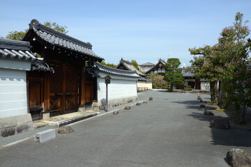 相国寺　慈雲院と慈照院の参道　京都市上京区