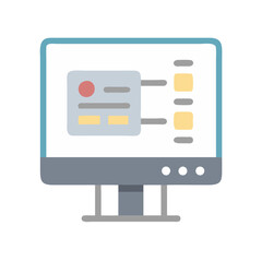 Fototapeta premium Comprehensive System Monitor Icon