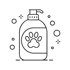 pet shampoo Copy icon, pet shampoo Copy vector illustration-simple illustration of pet shampoo Copy, perfect for pet shampoo Copy logos and icons