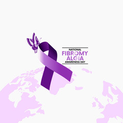 vector graphic of National Fibromyalgia Awareness Day ideal for National Fibromyalgia Awareness Day celebration