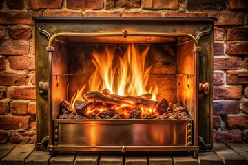 Rustic Copper Fireplace Firebox A Warm Inviting Focal Point for Your Home