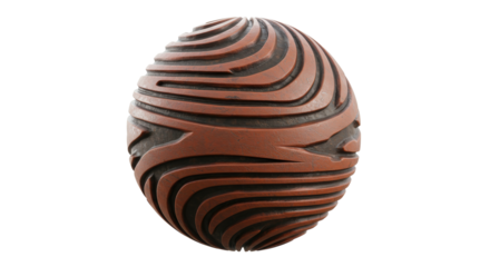 Isolated Abstract Spherical Object