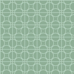 Geometric Circles Tile Seamless Pattern