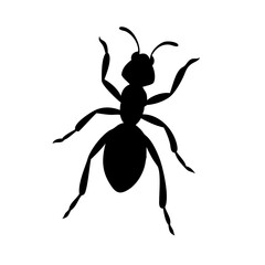 ant icon, ant line art - simple line art of ant, perfect for ant logos and icons