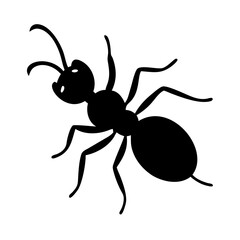 ant icon, ant line art - simple line art of ant, perfect for ant logos and icons