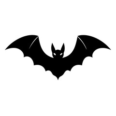 bat icon, bat line art - simple line art of bat, perfect for bat logos and icons