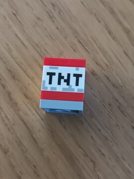 Lego TNT brick