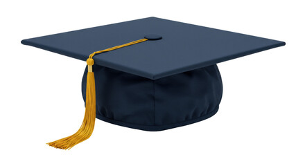 Isolated Graduation Cap