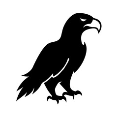 eagle icon, eagle line art - simple line art of eagle, perfect for eagle logos and icons
