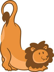 Animal Letter Vector Element Alphabet L