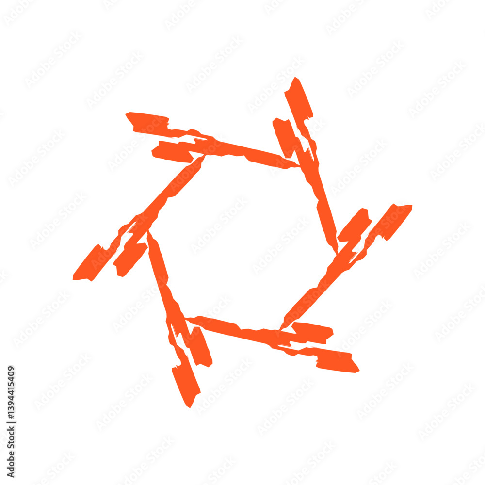 Poster a circle with a red line through it