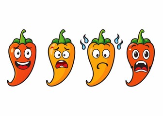 Cute Chili Character Vector - Thumbs Up & Smiling Approval Illustration	