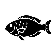 Fototapeta premium parrotfish icon, parrotfish line art - simple line art of parrotfish, perfect for parrotfish logos and icons