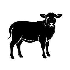 sheep icon, sheep line art - simple line art of sheep, perfect for sheep logos and icons