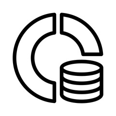 database line icon