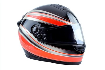 Fototapeta premium Bold Racing Helmet: Style and Safety Combined