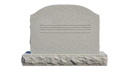 Isolated Tombstone