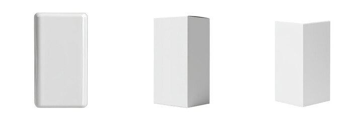 Minimalist mockups showcasing isolated rectangular shapes for design projects