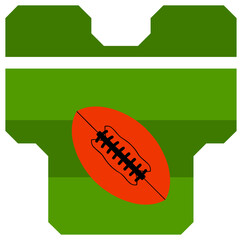 Football Court Field Letter Vector Element Alphabet Y