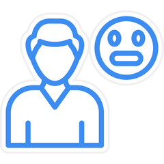 Concerned Icon Style