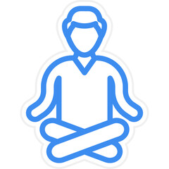 Meditation Icon Style