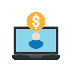 Online Donation Illustration