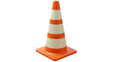 Isolated Traffic Cone