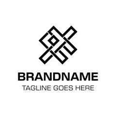 Obraz premium Letters AY Monogram Logo, suitable for any brand with YA or AY initials