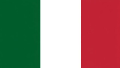 Naklejka premium Flag of Italy Green, White, and Red Vertical Stripes Illustration, Italian National Symbol