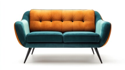 Sofa isolated on a white background