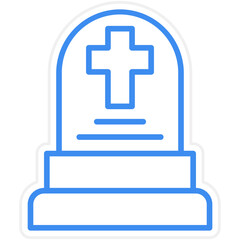 Fototapeta premium Death Icon Style