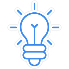 Obraz premium Idea Icon Style