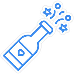 Champagne Icon Style