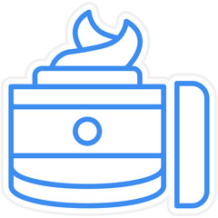 Face Cream Icon Style