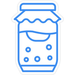 Fermented Food Icon Style