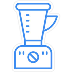 Food Processor Icon Style